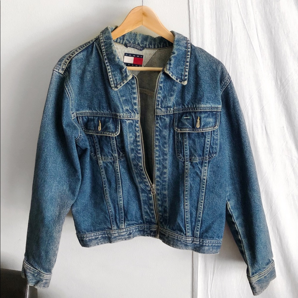Tommy Jeans ❤️ Denim Jacket w/ Zipper
